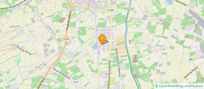 localisation de l'entreprise LA SEREINE  PERNES-LES-FONTAINES