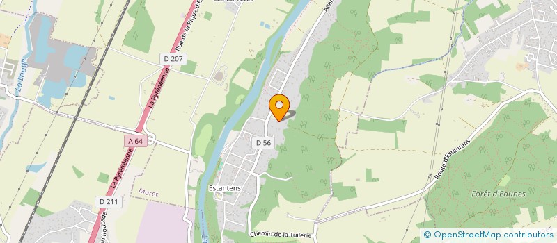 localisation de l'entreprise LA SEREINE  SEYSSES