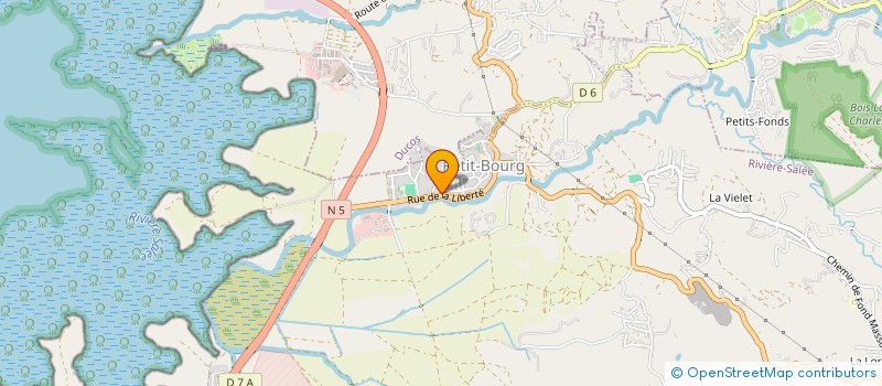 localisation de l'entreprise LA SERENITE à RIVIERE-SALEE