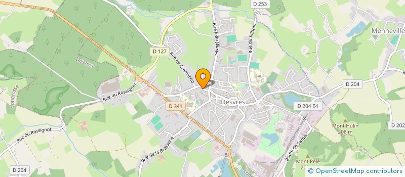 localisation de l'entreprise LA SERENITE  DESVRES