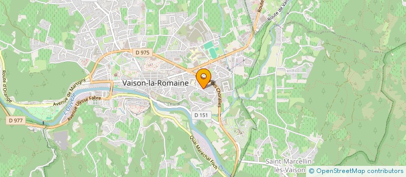 localisation de l'entreprise LA SERENO FOYER LOGEMENT à VAISON-LA-ROMAINE