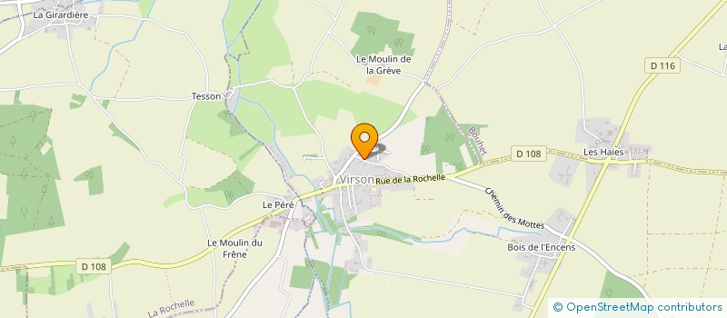 localisation de l'entreprise LA SERGENTERIE  VIRSON