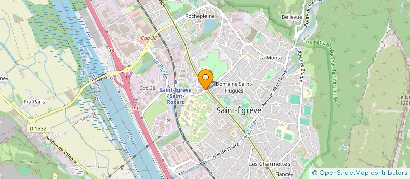 localisation de l'entreprise LA SERIE à SAINT-EGREVE