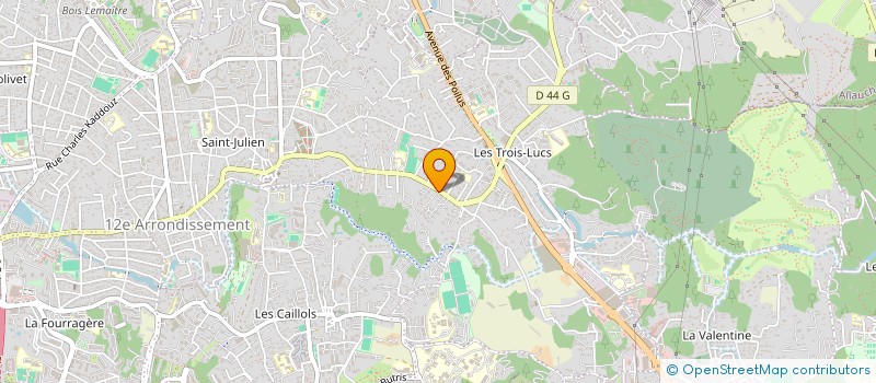 localisation de l'entreprise LA SERIGNANE à MARSEILLE