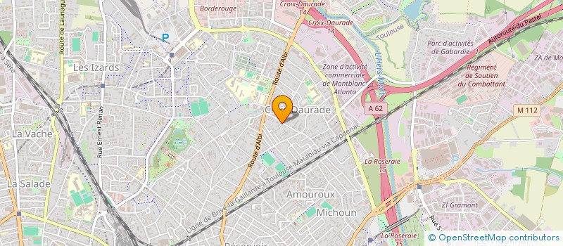 localisation de l'entreprise LA SERRE à TOULOUSE