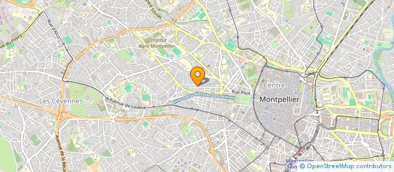localisation de l'entreprise LA SERRE à MONTPELLIER