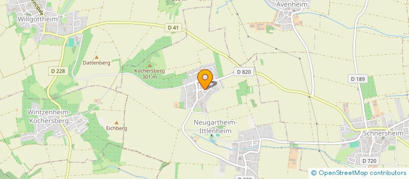 localisation de l'entreprise LA SERRE S'EXPOSE à NEUGARTHEIM-ITTLENHEIM