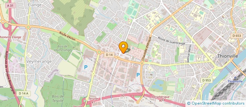 localisation de l'entreprise LA SERRE THIONVILLE à THIONVILLE