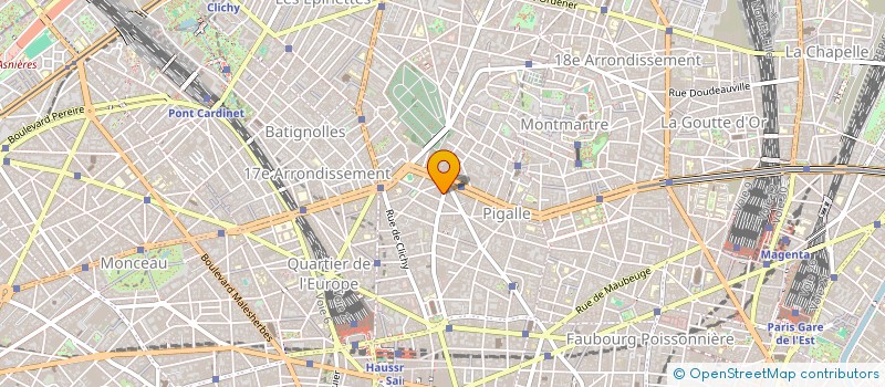 localisation de l'entreprise LA SERRURE DU MOULIN à PARIS
