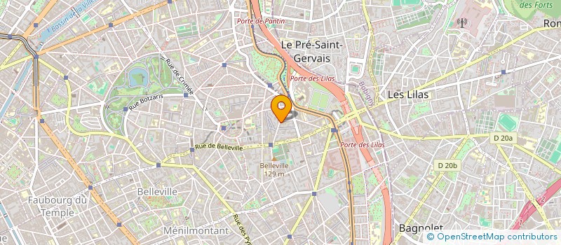 localisation de l'entreprise LA SESSION  PARIS