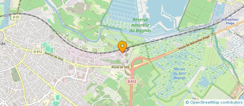 localisation de l'entreprise LA SETOISE à AGDE