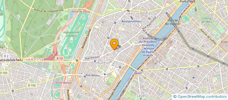 localisation de l'entreprise LA SEVE à PARIS