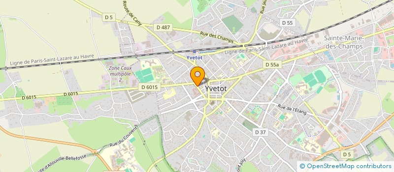 localisation de l'entreprise LA SEVE à YVETOT