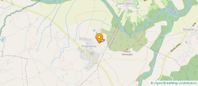 localisation de l'entreprise LA SEVEN QUI PIQUE  POTELIERES