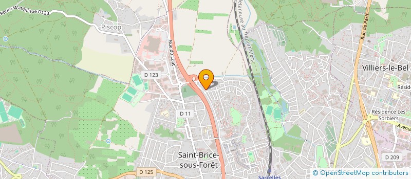 localisation de l'entreprise LA SEYNE  SAINT-BRICE-SOUS-FORET