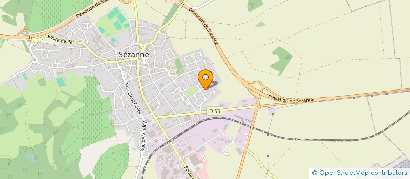 localisation de l'entreprise LA SEZANNAISE  CONNANTRE