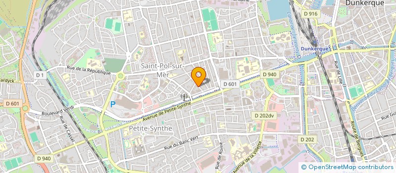localisation de l'entreprise LA SHOPPINIERE à DUNKERQUE