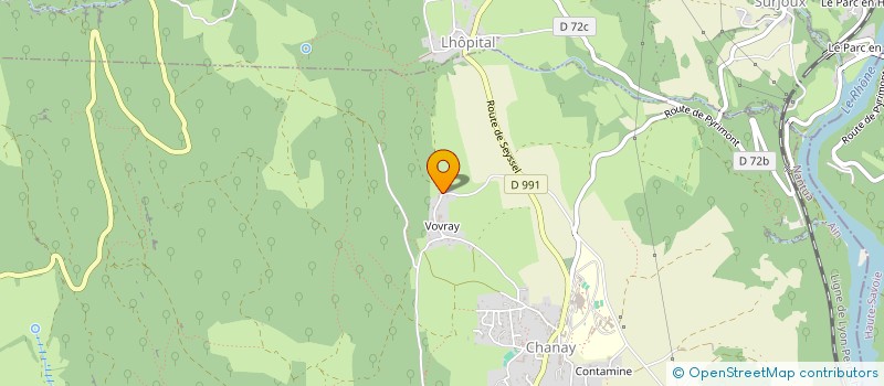 localisation de l'entreprise LA SI EN CHANTIER  CHANAY