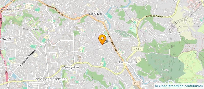 localisation de l'entreprise LA SICILE AUTHENTIQUE à MARSEILLE