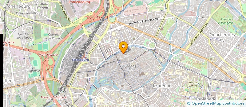 localisation de l'entreprise LA SIERRA à STRASBOURG