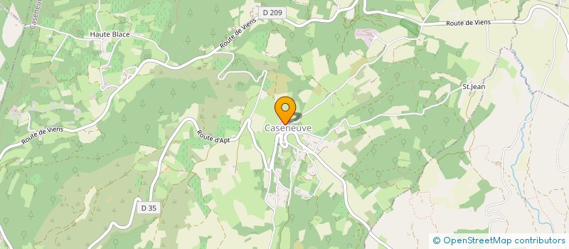 localisation de l'entreprise LA SIGIORD  CASENEUVE