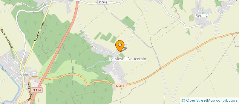 localisation de l'entreprise LA SIGNALISATION ROUTIERE à LE BOULAY-MORIN