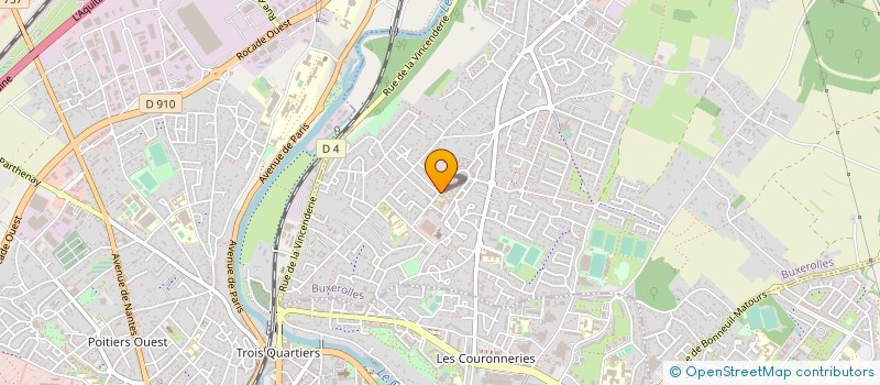 localisation de l'entreprise LA SIGNATURE  BUXEROLLES