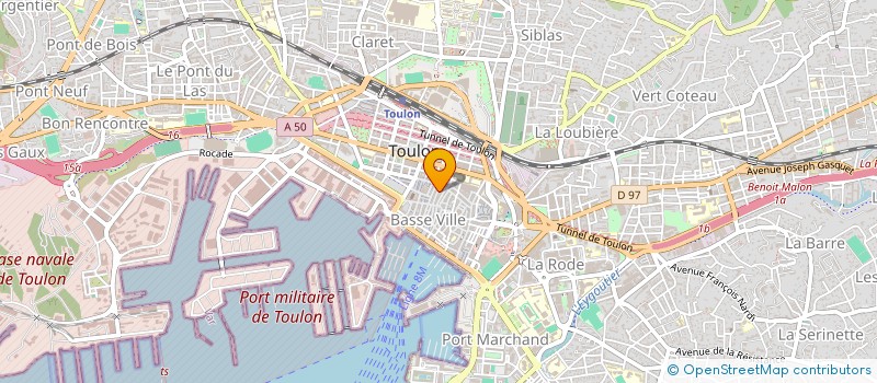 localisation de l'entreprise LA SIGNATURE BY NJS  TOULON