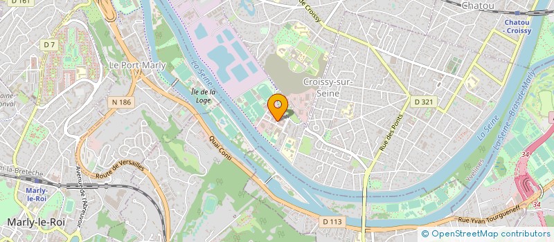 localisation de l'entreprise LA SIGNATURE DE LA PROPRETE à CROISSY-SUR-SEINE
