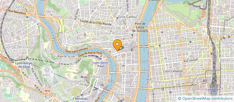 localisation de l'entreprise LA SILENCIEUSE à LYON