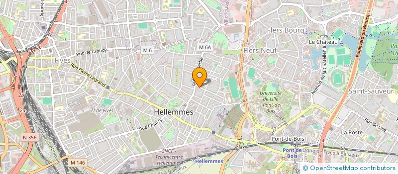 localisation de l'entreprise LA SILENCIEUSE à LILLE