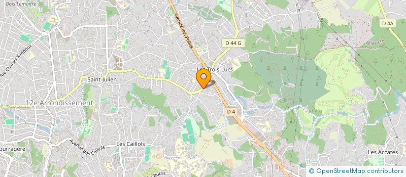 localisation de l'entreprise LA SIMONE à MARSEILLE