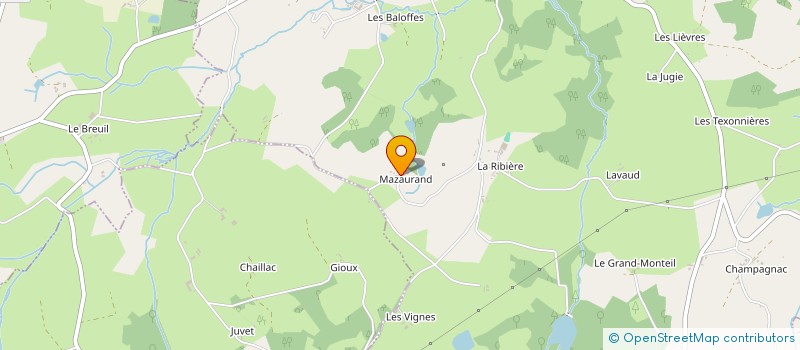 localisation de l'entreprise LA SIMONNE IMMOBILIER à SAINT-PRIEST-LIGOURE