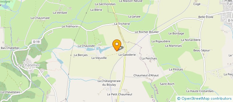 localisation de l'entreprise LA SIONNAIS à LE CHATELLIER