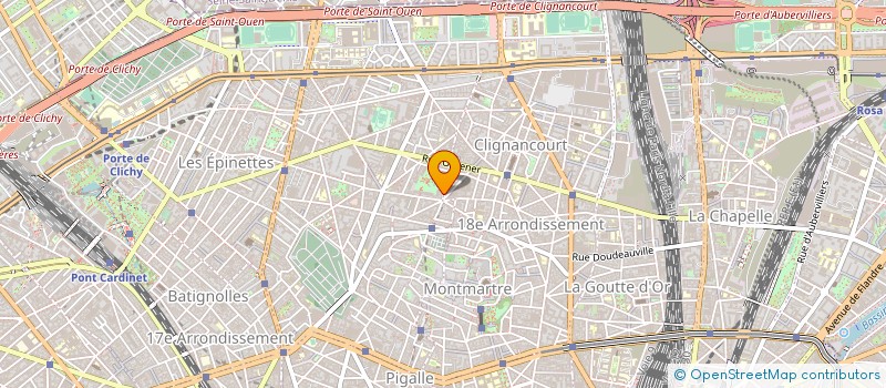 localisation de l'entreprise LA SIRENE à PARIS