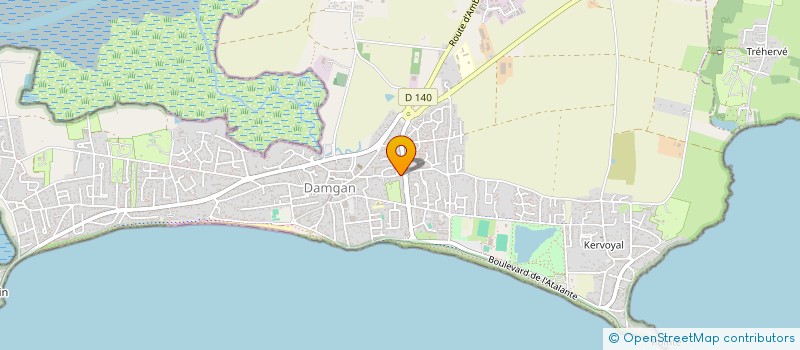 localisation de l'entreprise LA SIRENE  DAMGAN