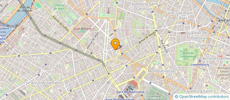 localisation de l'entreprise LA SIZERANNE  PARIS