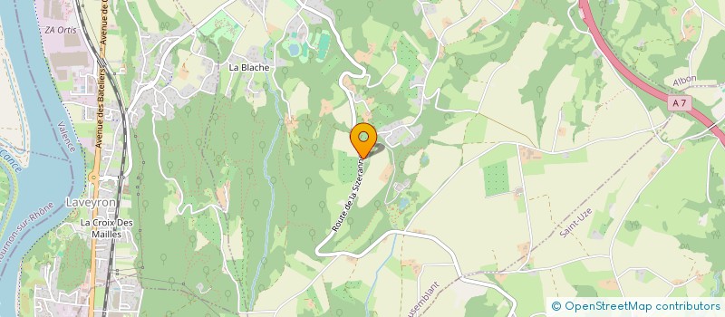 localisation de l'entreprise LA SIZERANNE  BEAUSEMBLANT