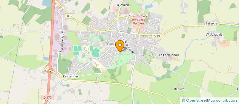 localisation de l'entreprise LA SKOL  GUICHEN