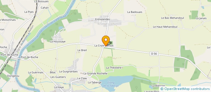 localisation de l'entreprise LA SMALA  SAINTE-ANNE-SUR-VILAINE