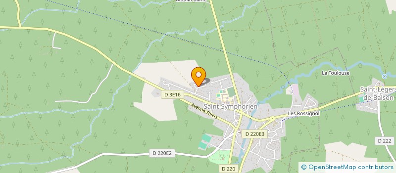 localisation de l'entreprise LA SMALA  CAZALIS