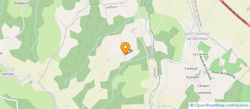 localisation de l'entreprise LA SMALA  GRIGNOLS