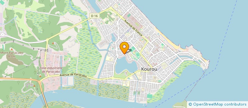 localisation de l'entreprise LA SMART INVEST à KOUROU