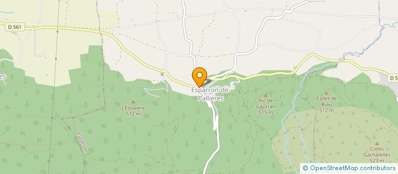 localisation de l'entreprise LA SNOOK à ESPARRON