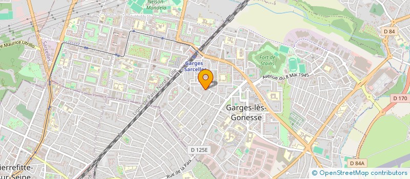 localisation de l'entreprise LA SO.GA à GARGES-LES-GONESSE