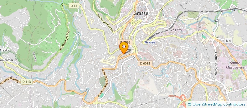localisation de l'entreprise LA SOCIETALE DE GRASSE à GRASSE