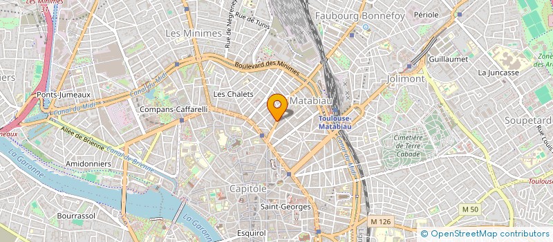 localisation de l'entreprise LA SOCIETALE DE TOULOUSE à TOULOUSE