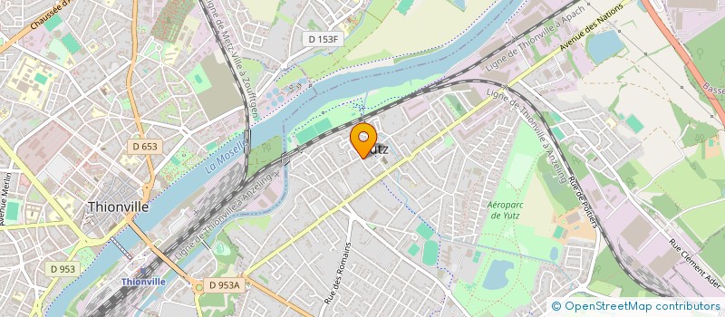 localisation de l'entreprise LA SOCIETALE YUTZ ET ENVIRON  YUTZ