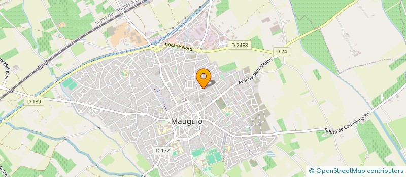 localisation de l'entreprise LA SOCIETE CIVILE IMMOBILIERE S.C.I. M2CEG  MAUGUIO