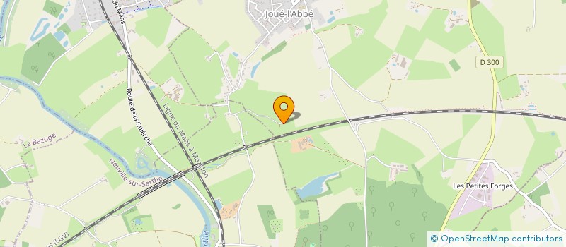 localisation de l'entreprise LA SOCIETE CIVILE VIVFLORO  JOUE-L'ABBE